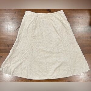 Cream Skirt
